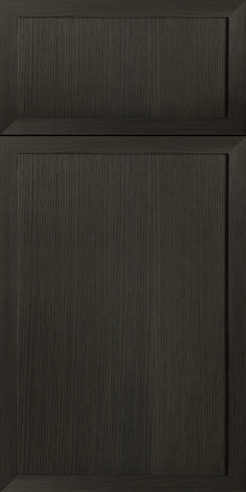 Quick Ship Thin Frame Southampton cabinet door by Hart & Sapp in Carbon 7/8” finish