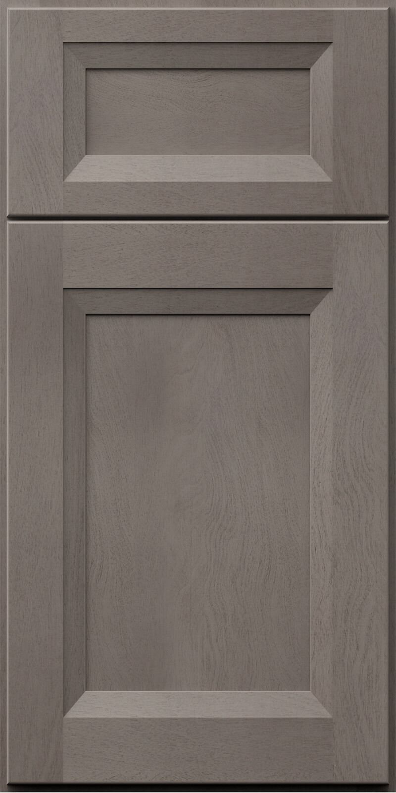 Quick Ship Bevel Onyx cabinet door by Hart & Sapp in Horizon finish