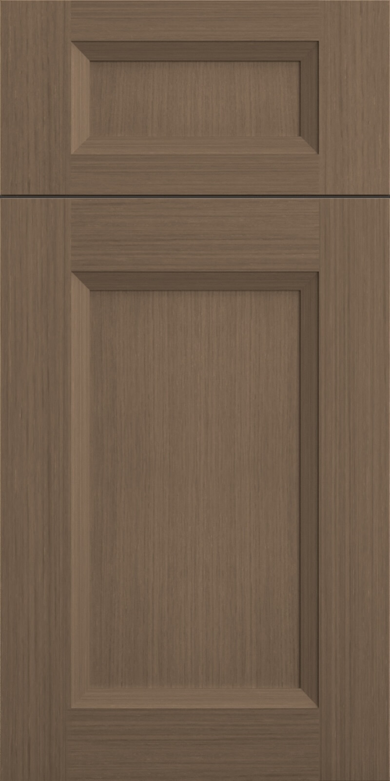 Quick Ship Bevel Sydney cabinet door by Hart & Sapp in Bourbon finish