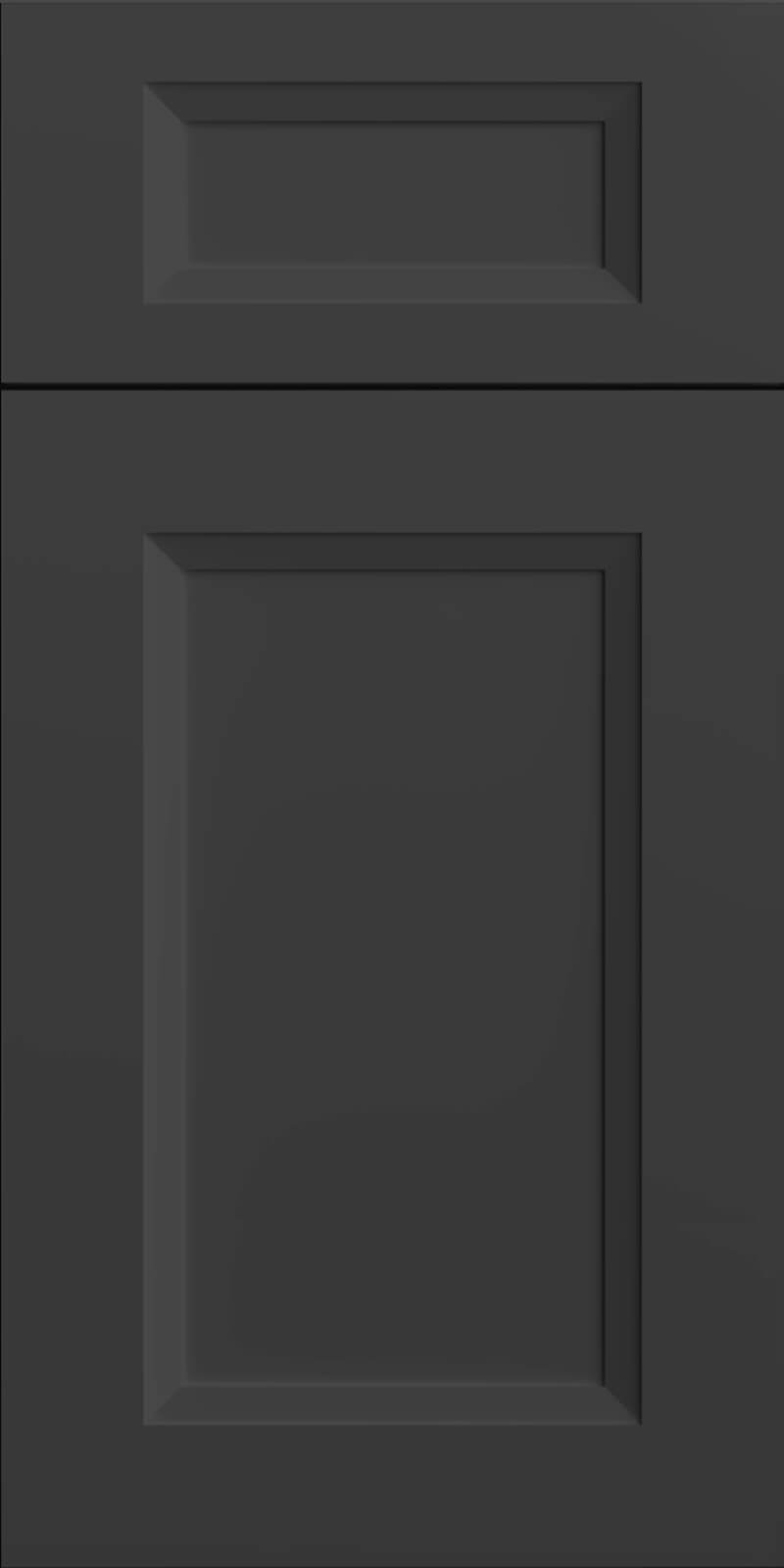 Quick Ship Bevel Sydney cabinet door by Hart & Sapp in Cracked Pepper finish