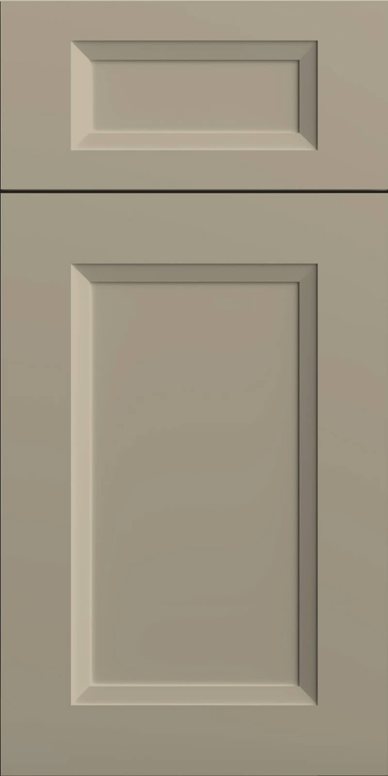 Quick Ship Bevel Sydney cabinet door by Hart & Sapp in Sahara finish