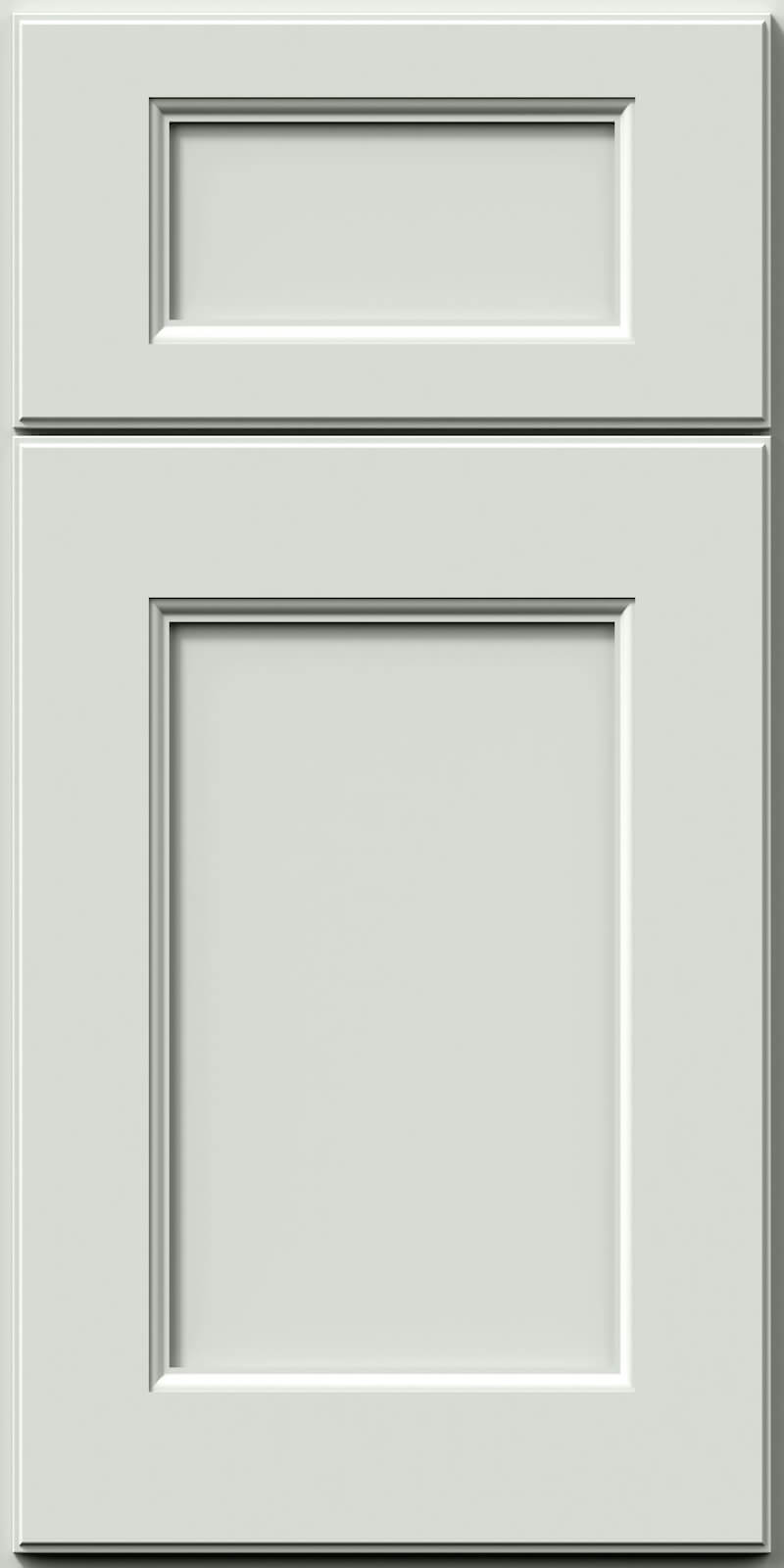Quick Ship Deco Fusion cabinet door by Hart & Sapp in Mint Green finish
