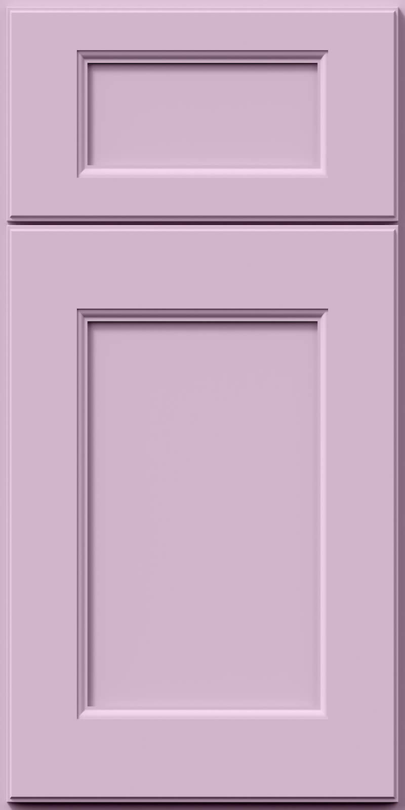 Quick Ship Deco Fusion cabinet door by Hart & Sapp in Orchid Purple finish