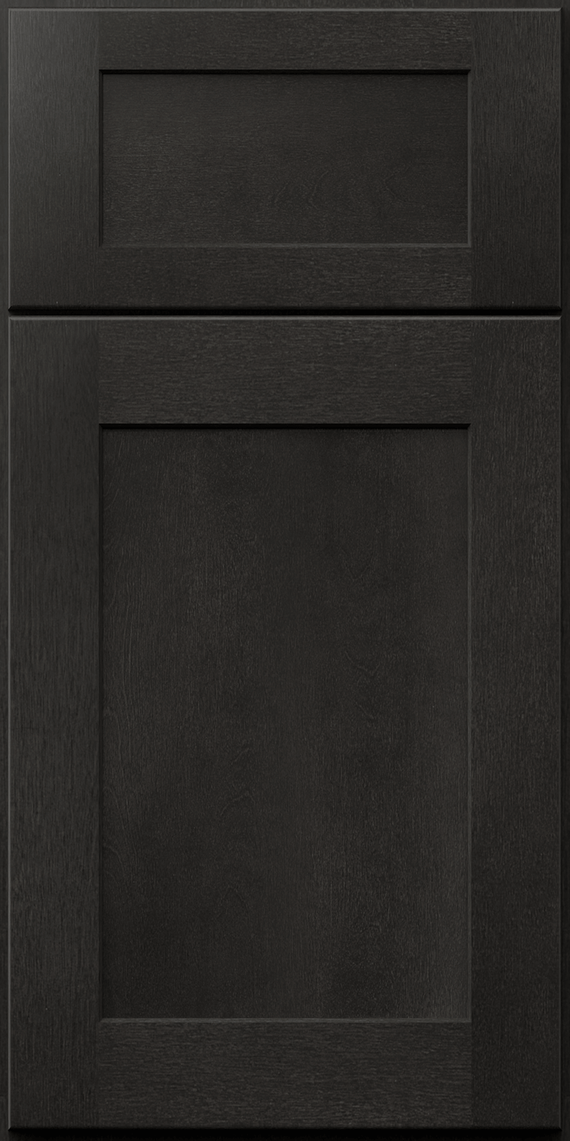 Quick Ship Shaker Square Galaxy cabinet door by Hart & Sapp in Cobblestone finish