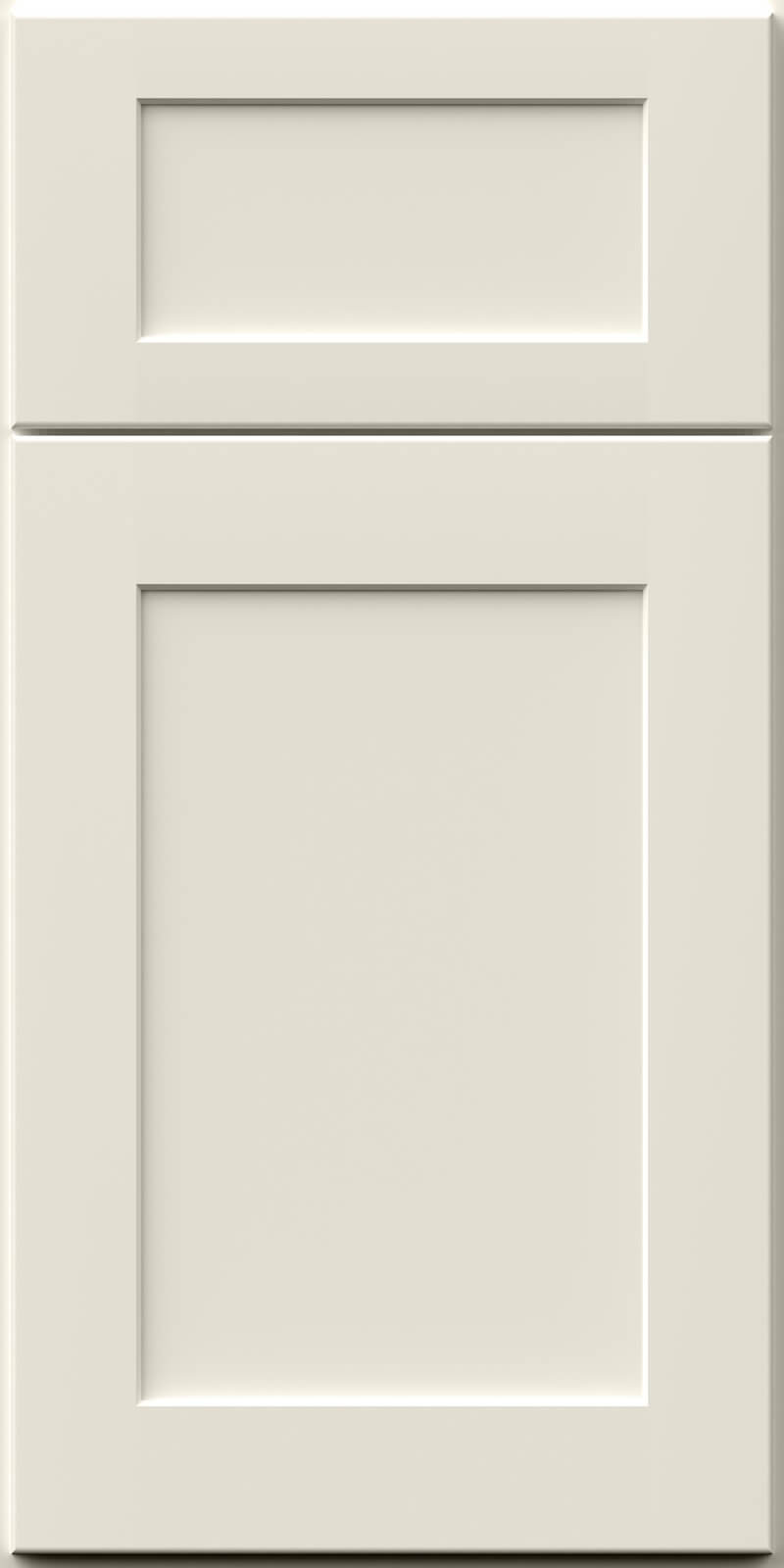 Quick Ship Shaker Square Galaxy cabinet door by Hart & Sapp in Dove finish