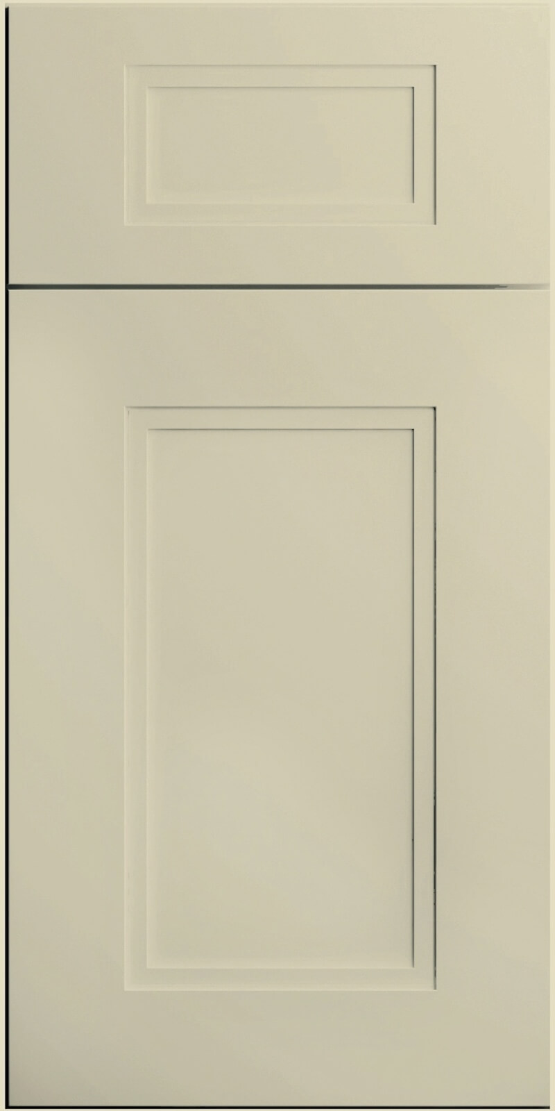 Quick Ship Shaker Step Fashion cabinet door by Hart & Sapp in Linen finish