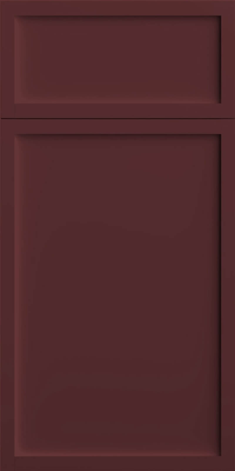 Quick Ship Thin Frame Newport cabinet door by Hart & Sapp in Rumors finish