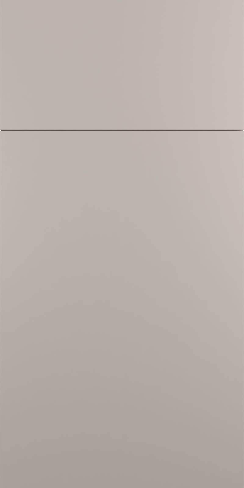 Quick Ship Flat Slab Catalina cabinet door by Hart & Sapp in Carbone Matte finish