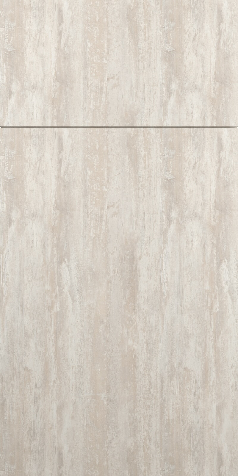 Quick Ship Flat Slab Catalina cabinet door by Hart & Sapp in Ice Cream finish