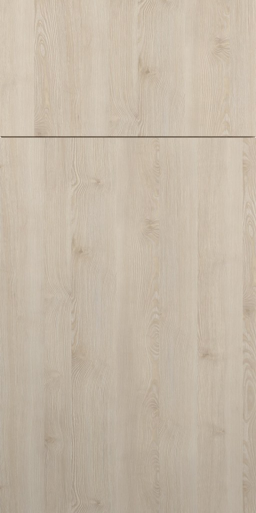 Quick Ship Flat Slab Catalina cabinet door by Hart & Sapp in Ida 1 finish