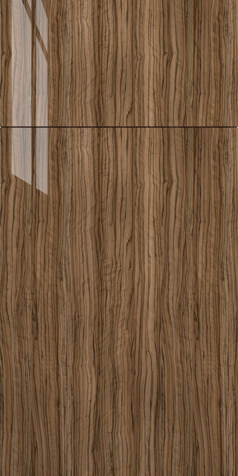 Quick Ship Flat Slab Catalina cabinet door by Hart & Sapp in Olivio finish