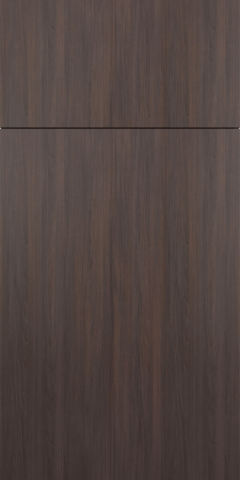 Quick Ship Flat Slab Catalina cabinet door by Hart & Sapp in Olmo 3 finish