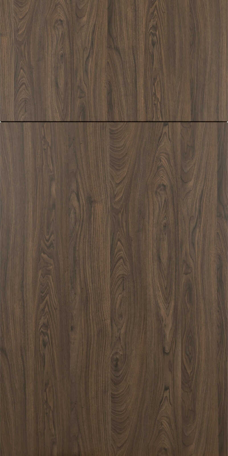 Quick Ship Flat Slab Catalina cabinet door by Hart & Sapp in Rosales 3 finish