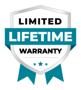 Hart & Sapp Limited Lifetime Warranty badge