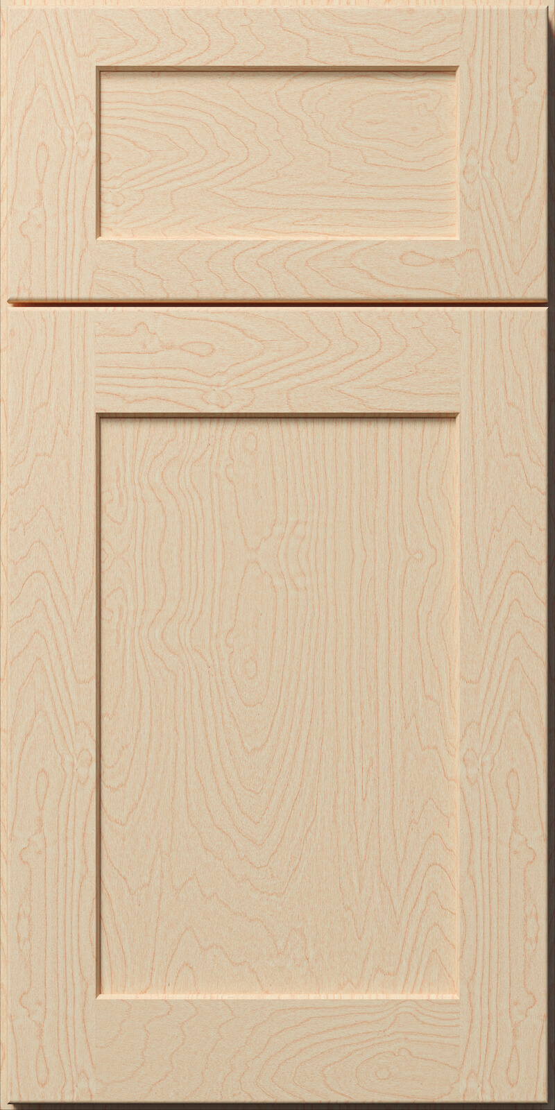 Quick Ship Shaker Square Galaxy cabinet door by Hart & Sapp in Biscuit finish