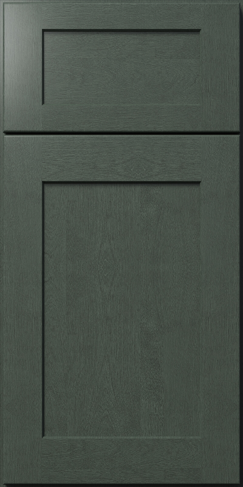 Quick Ship Shaker Square Galaxy cabinet door by Hart & Sapp in Seaside Pine finish